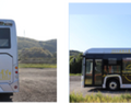 観光バスも電動仕様に　EVモーターズ・ジャパンが関西エリアでEV観光バスを初披露　運転士19名が試運転、乗客300名が試乗体験