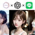 画像生成AI x 文章生成AI「ChatGPT」によるAIバーチャルアイドル「HARU」登場、4月の「SARI」に続き　デジタルヒューマンが加速か