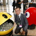 バンダイ、パックマン型ガシャポン空容器回収ロボット「ガシャドロイド」を東京おもちゃショーで公開　一般公開日は３台で登場予定