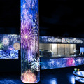 デジタル花火アート続々開催　東京タワー「日本の風景×夜景」、マクセル アクアパーク品川「花火アクアリウム」のマッピングショー　ネイキッド演出