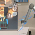 実機なくてもリアル現場にMR仮想ロボットを瞬時に設置し稼働確認　導入を効率化する「RoboLens」デモを公開　ネクストスケープ
