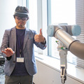 実機なくてもリアル現場にMR仮想ロボットを瞬時に設置し稼働確認　導入を効率化する「RoboLens」デモを公開　ネクストスケープ