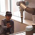 実機なくてもリアル現場にMR仮想ロボットを瞬時に設置し稼働確認　導入を効率化する「RoboLens」デモを公開　ネクストスケープ