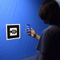 リニューアル工事中のブルーシートの中がスマホをかざすと覗けちゃうよ！グレートバリアリーフをAR技術でチラ見　海遊館
