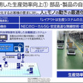 NEC 掛川の最新スマート工場を公開！自動搬送ロボットAGV・AMR/量子アニーリング/ローカル5G/顔認証/エコ導入
