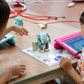 ロボットと触れあい 子ども達の笑顔あふれる「ちょっと先のおもしろい未来」(ちょもろー) 開催レポート