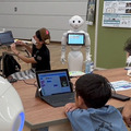 ロボットと触れあい 子ども達の笑顔あふれる「ちょっと先のおもしろい未来」(ちょもろー) 開催レポート