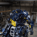搭乗できる身長4.5mの変形ロボット「アーカックス」の特装型を開発へ　マクロス『バルキリー』等の河森正治監督がデザイン