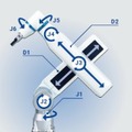 ローレルバンクマシン　8軸多関節ロボット『ｘLobomo』多関節とスカラロボットの動作を融合　新たな動きを「国際ロボット展」で発表