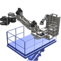 複数の大型ロボット重機による協調作業の実演展示を実施　人機一体が「2023国際ロボット展」に出展