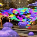 品川にクジラやイルカが！「品川イルミネーション2023 with XR City」開催　品川港南エリアをXRで活性化