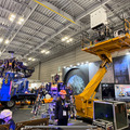 人機一体が汎用ロボット重機「空間重作業人機」GSP ver.1.3の巨大最新デモを公開　汎用人型重機「零式人機」シリーズも集合