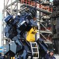 搭乗型ロボット「アーカックス」が走行デモを初披露、４足歩行ライド「SR-02」に「ねこずきん」搭乗！動くガンダムGFY横浜に大集結の日
