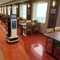 海の上ではたらくロボット　新日本海フェリーの船内レストランで勤務中！