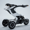 運転席と駆動ベースユニットが分離・合体！次世代3輪モビリティ「Raptor」発表　千葉工大fuRoとRDSの技術を融合