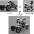 運転席と駆動ベースユニットが分離・合体！次世代3輪モビリティ「Raptor」発表　千葉工大fuRoとRDSの技術を融合