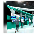 Japan IT Weekで動くデジタルサイネージ「AdRobot」AIロボットコンパニオンを導入　PROTRUDEブースでノベルティ配布をサポート