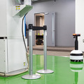 日立とugo 自律走行する業務DXロボットで工場の巡回点検を自動化、今年度中に提供開始　AI解析で全体最適化も　実演デモを公開