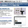日立とugo 自律走行する業務DXロボットで工場の巡回点検を自動化、今年度中に提供開始　AI解析で全体最適化も　実演デモを公開