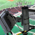PayPayドーム内の通信基地局をソフトバンクが公開 立入禁止の基地局エリアを見学、ドーム球場の利点と課題 ミリ波の現状を聞く