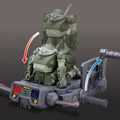 『装甲騎兵ボトムズ スコープドッグをつくる』9/25創刊　全高51cmの1/8「スコープドッグ」に驚異のギミック搭載