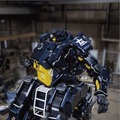 身長4mの搭乗型巨大ロボット『アーカックス』の1/35プラモデルが登場　実機同様に頭・腕・腰・ハッチが可動