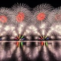 松江の花火大会と500機のドローンショーに68万人が来場　松江水郷祭湖上花火大会　チケット販売率や寄付金額も公開
