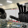 現代科学でビーム・サーベルは実現できる？ハロが乗った多脚型ロボットの操縦体験、横浜ガンダムの手でジャンケン「GUNDAM NEXT FUTURE SCIENCE展」内覧会レポート