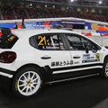 WRC「ラリージャパン」で「藤原とうふ店」カラーのラリーカーが話題に！「頭文字D」の白黒パンダカラー