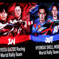 WRCラリージャパン 勝田選手がポイントリーダーのヌービル選手と一騎打ち！勝ったのはどっち?　豊田スタジアムSS1の結果