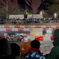 WRCラリージャパン　勝田貴元選手が岡崎ナイトステージで2連続トップタイム