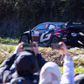 WRCラリージャパン 一般車両が競技コースに進入し、SS12はキャンセルに　3日目を終えての総合順位は・・