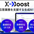 ソフトバンクの子会社Gen-AX　生成AIがコンタクトセンターなどの照会応答業務を支援する「X-Boost」を発表