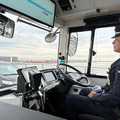 川崎市で都県をまたぐ自動運転バスの実証実験スタート、2027年度にレベル4の社会実装を目指す　出発式と試乗会を開催