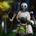 SFロボット映画『野生の島のロズ』の主人公を精巧に再現したアクションフィギュア登場　予約受付中