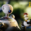 SFロボット映画『野生の島のロズ』の主人公を精巧に再現したアクションフィギュア登場　予約受付中