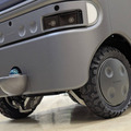 Hakobotが四輪駆動・四輪操舵の自動配送ロボットで雪道走行の実証実験へ　カスタムホイールとオフロードタイヤで雪道走破に臨む