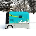 【国内初】京セラCSと北大、雪道走行できる中型自動配送ロボットを共同開発、準公道で走行試験に成功