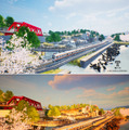 TOPPANがバーチャル鉄道ジオラマ「鉄バース」を開発　メタバースで鉄道車両を走らせて楽しむ世界、β版を公開