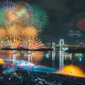 東京の夜景をバックにドローンと花火、ライブパフォーマンスによる圧倒的スペクタクル「STAR ISLAND 2025」今年もお台場で開催