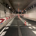 大阪・関西万博の自動運転バスに「ターゲットラインペイント」を採用　大屋根リング下やトンネル内の安定走行に有効と判断