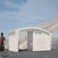 新駅舎は3Dプリンターで作る時代に!? 始発までの６時間で工事を完了したJR初島駅