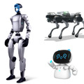 GMO AIR　ドローン展示会でヒューマノイドや四足ロボット、人命救助ドローンなど展示　VRやシミュレータ体験も