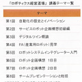 PwCと千葉工大fuRo、ロボットの経営者を育成する講座「ロボティクス経営道場」を10月に開講