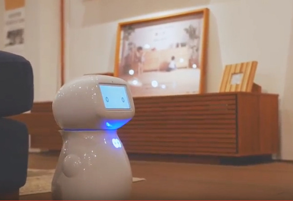 ホームロボット「シナモン」の写真