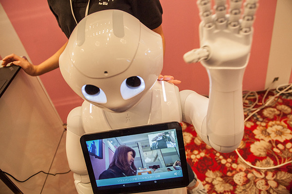 Android対応Pepperとスカイプでバイバイ