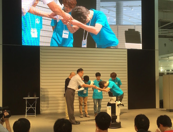 優勝発表