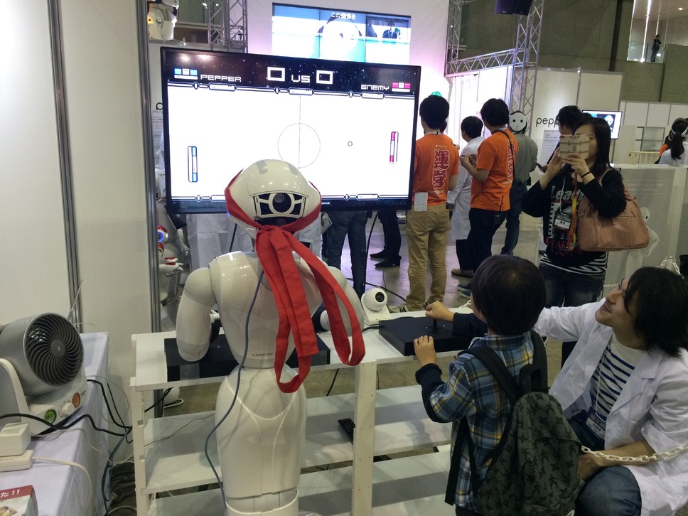 Pepperと対戦してみた