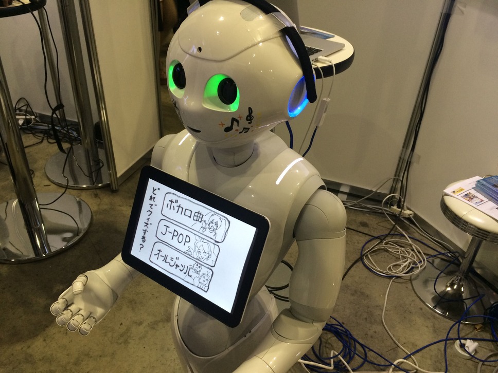 Pepperで音楽対決してみた