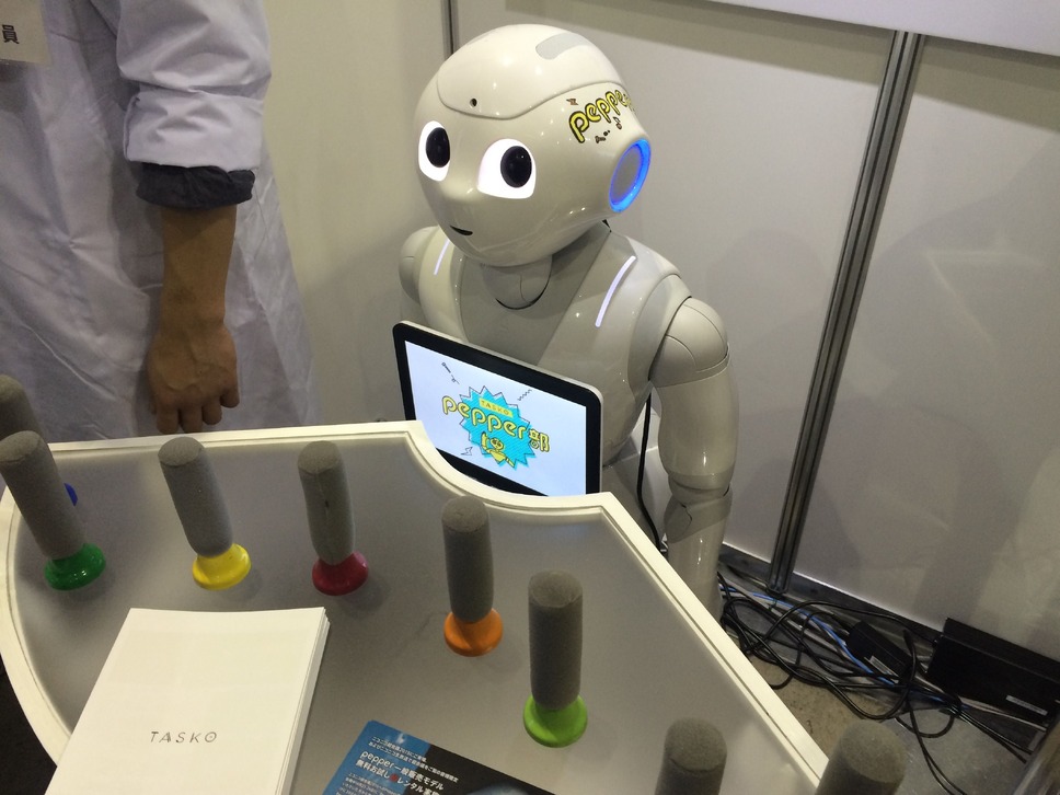 Pepperにハンドベル演奏させてみた